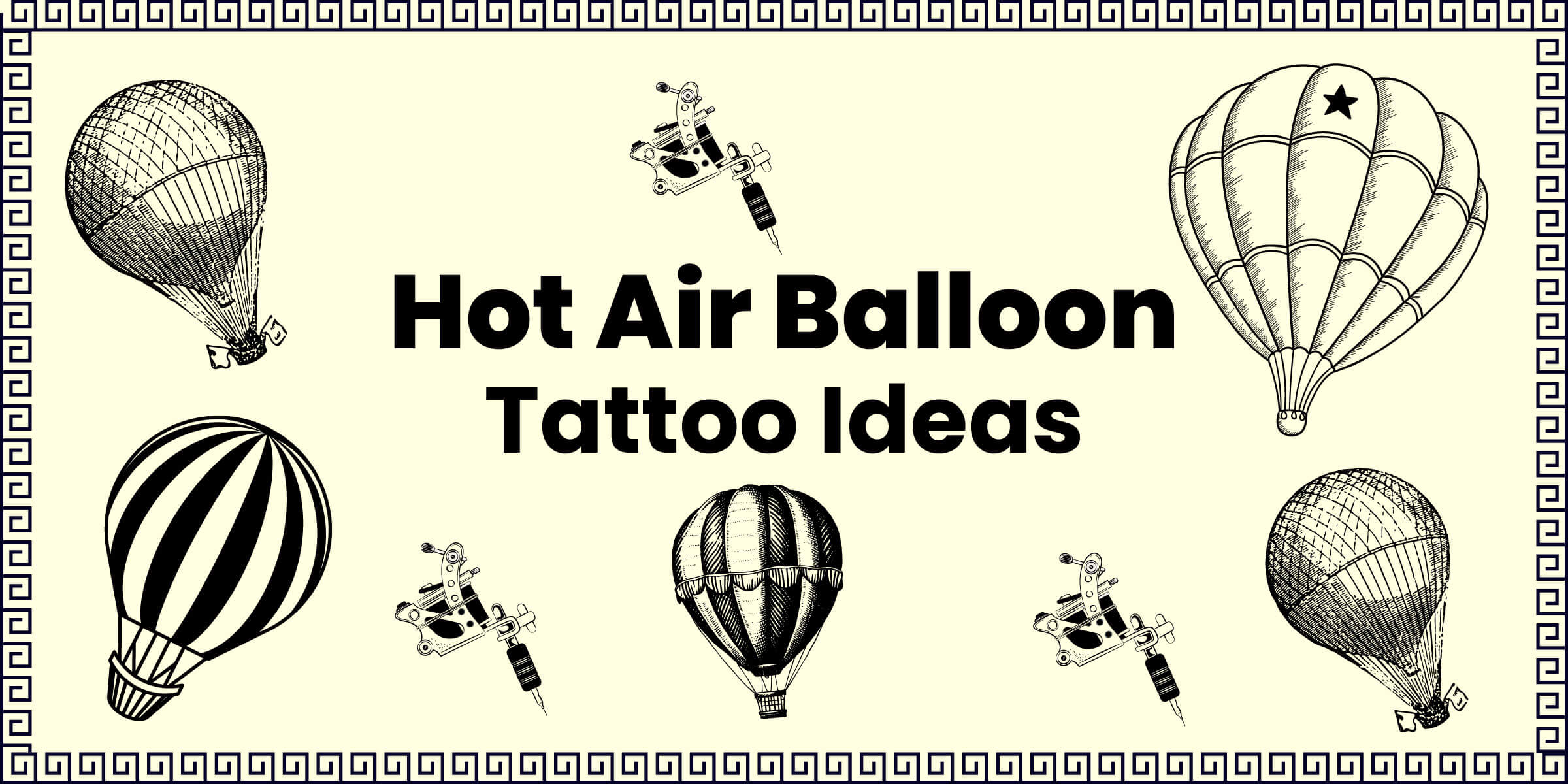 15+ Hot Air Balloon Tattoo Ideas
